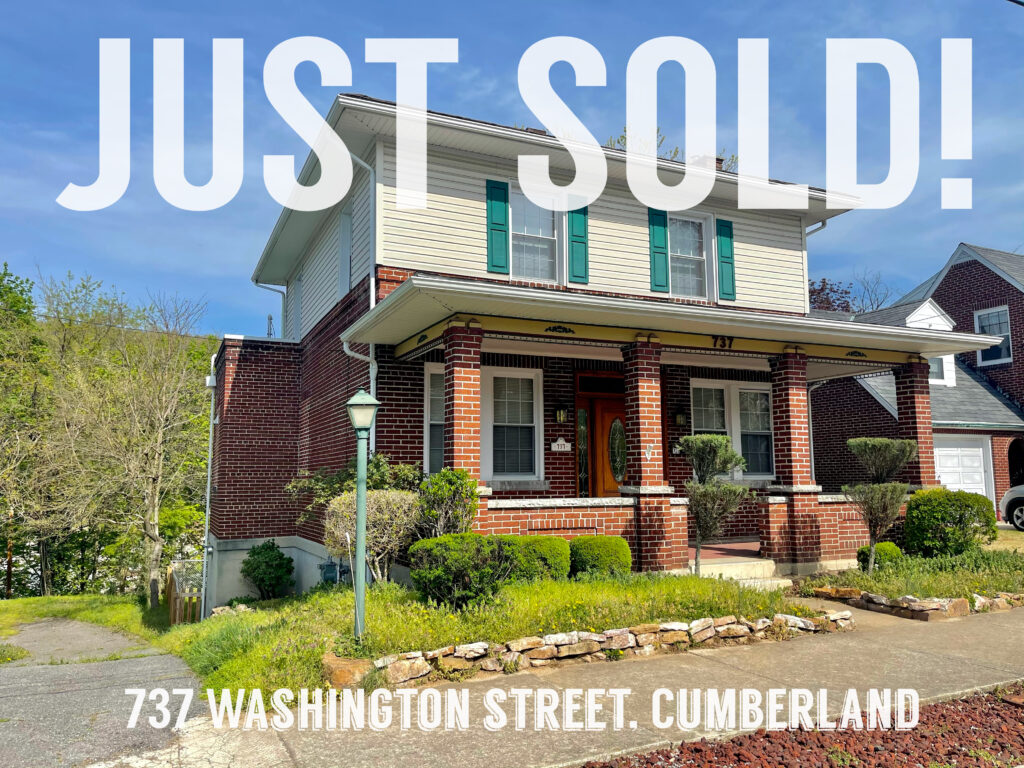 JUST SOLD 737 Washington Street, Cumberland, MD Ally Litten